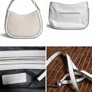Simply Vera Vera Wang Ivory Woven Shoulder Bag